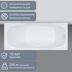 Triton Акриловая ванна Стандарт 150x75 – фотография-4